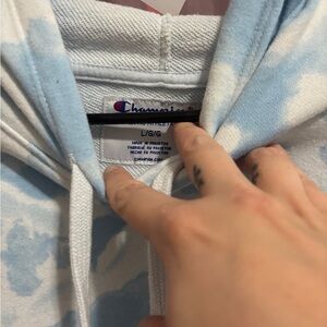 Champion Sky Blue and White Sweatshirt